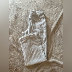 Onque Casuals Light Gray Straight Leg Pants